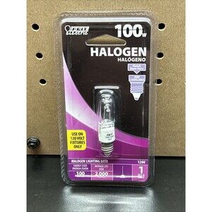 Feit Electric T4 E11 100w Screw Base Candelabra Bulb Dimmable T4/100w